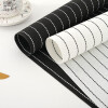 Individuales A Rayas Estilo Nórdico - Blancos Individuales A Rayas Estilo Nórdico - Blancos