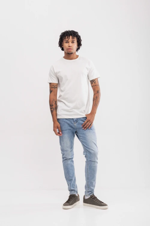 Pantalón de jean skinny Azul