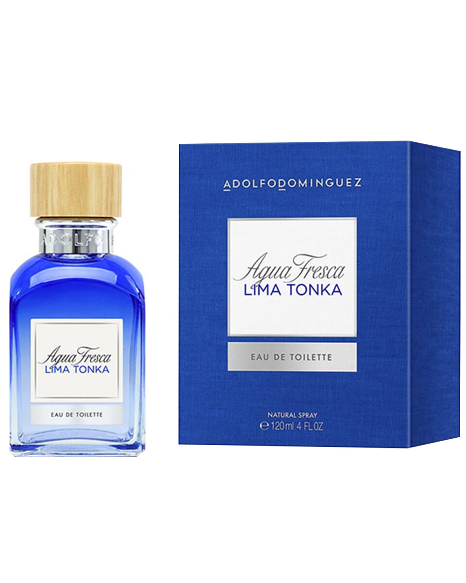 Perfume Adolfo Dominguez Agua Fresca Lima Tonka EDT 120ml Original 