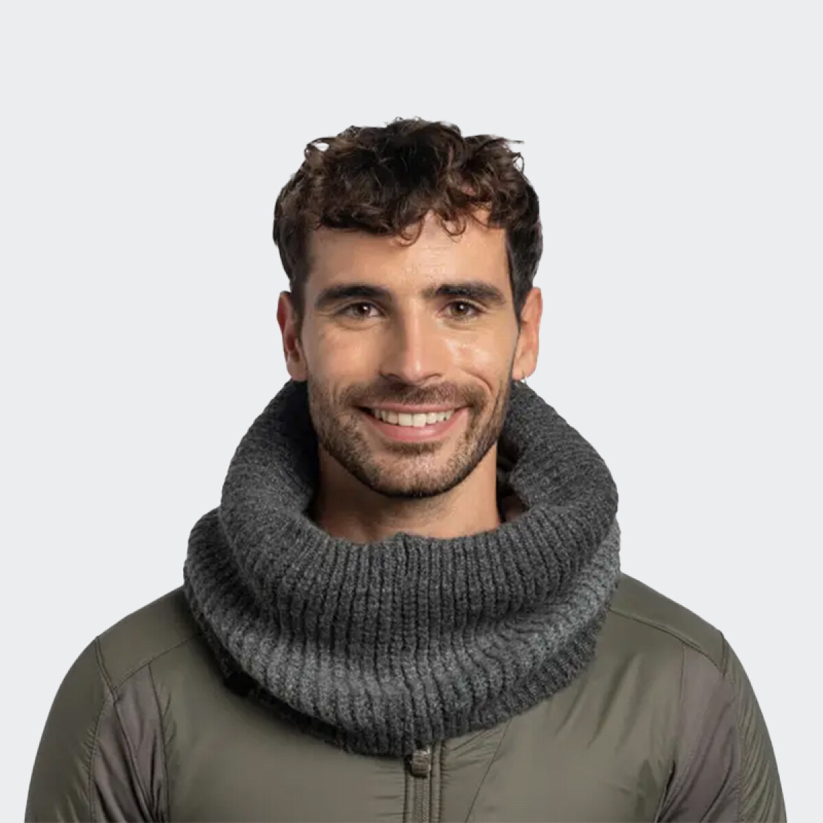 Bufanda Buff Knitted Neckwarmer - Gris 