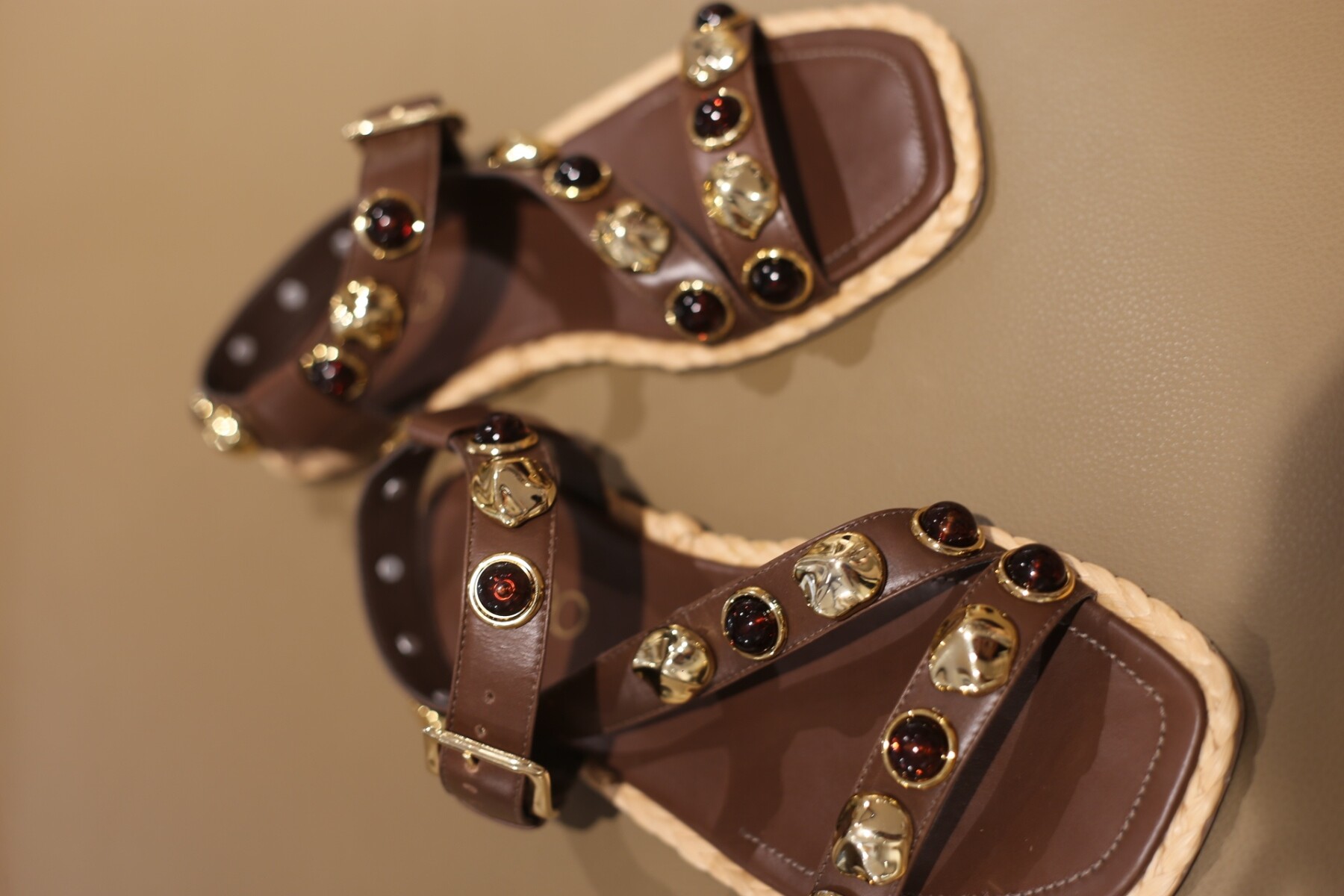 Sandalia Fez - MARRON 