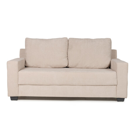 Sofá Modus (Outlet) - Tela Microfibra - 2 cuerpos Berlin 02 (Beige)