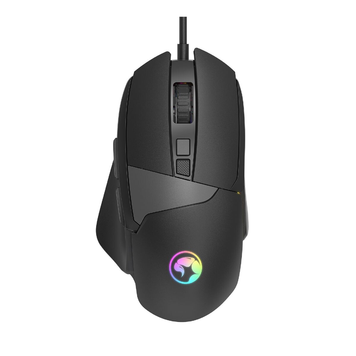 Mouse Gamer Marvo M411 Duke 60 Luz Rgb Usb - MOUSE MARVO M411 DUKE 60 RGB BK 