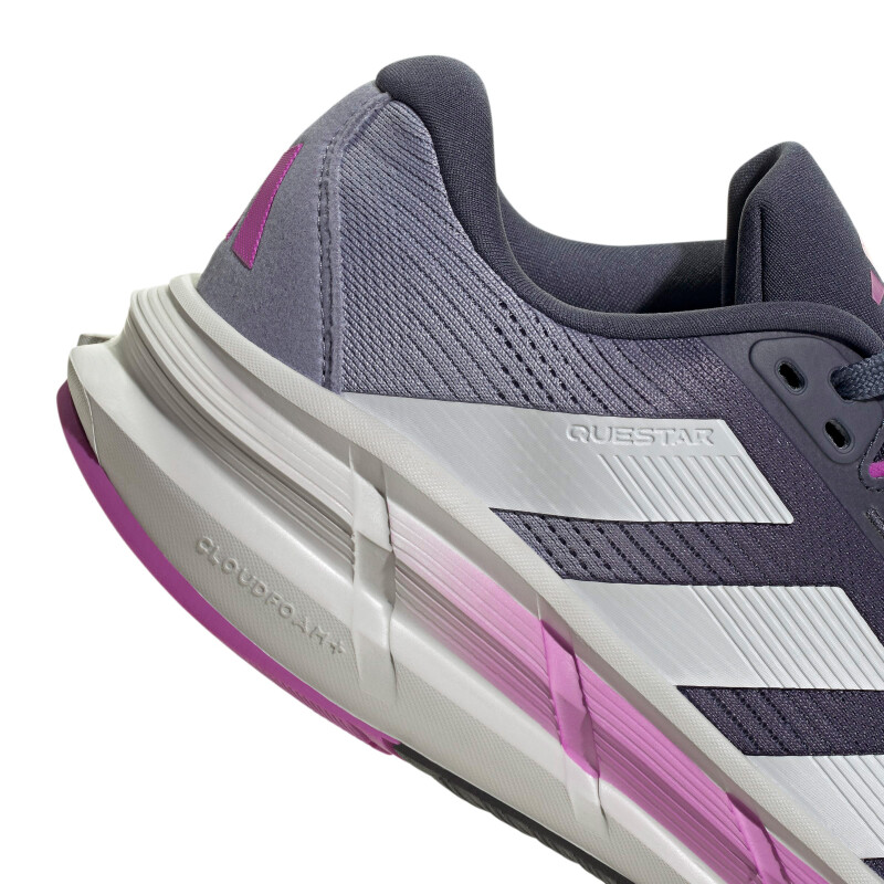 Championes de Mujer Adidas Running Questar 3 Azul - Gris