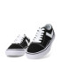 Championes de Niños PONY Casual Lona Gamuza Negro - Blanco