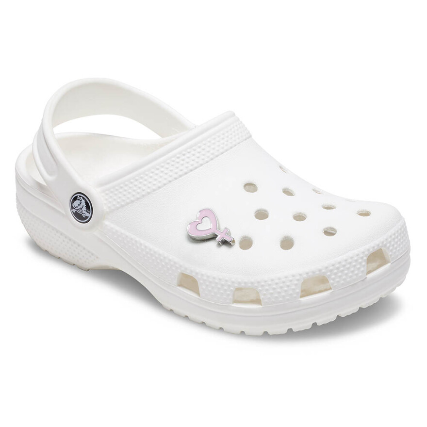 Jibbitz Silver Female Symbol Multicolor