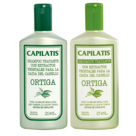 Pack Capilatis Ortiga Clásico Shampoo 410ml + Acondicionador 410ml Pack Capilatis Ortiga Clásico Shampoo 410ml + Acondicionador 410ml