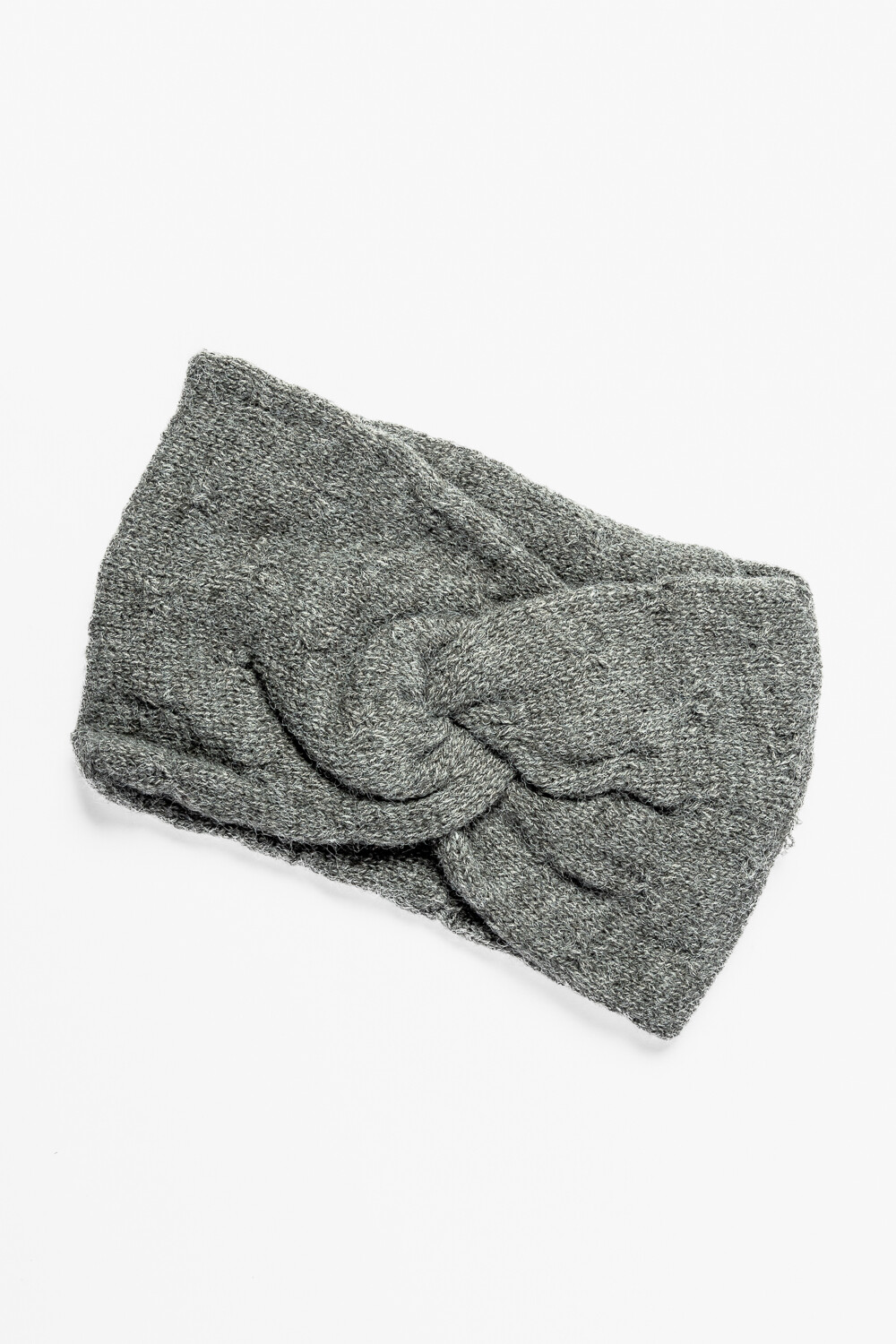 Vincha Tejida Gris