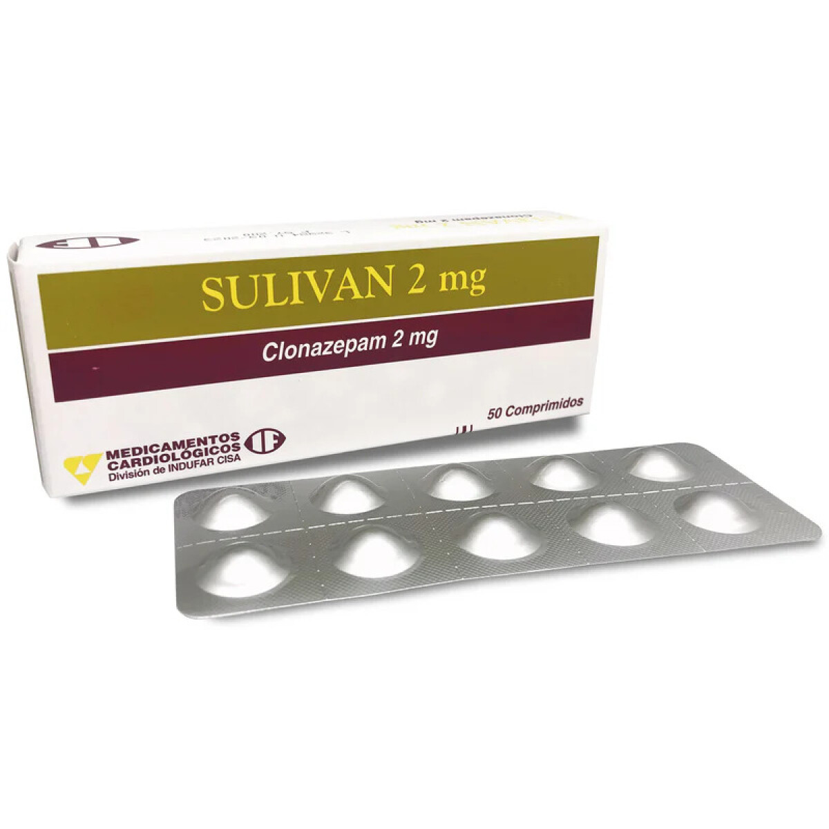 SULIVAN 2 MG. CJ X 50 COMP. 
