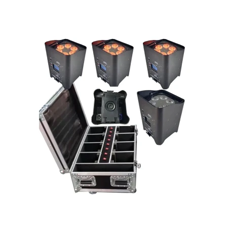 Combo Tacho Led Pls Bat1 A Batería X8 Con Estuche Combo Tacho Led Pls Bat1 A Batería X8 Con Estuche