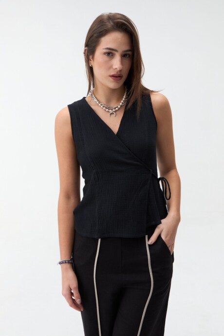 CHALECO HELENA Negro
