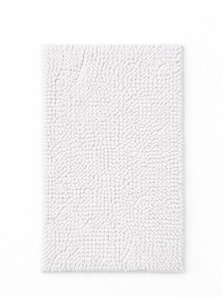 ALFOMBRA CHENILLE BLANCO