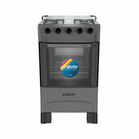 COCINA A GAS ENXUTA CENX27200 Cocina ENXUTA CENX27200T A Gas Cuatro Hornallas - Titanium