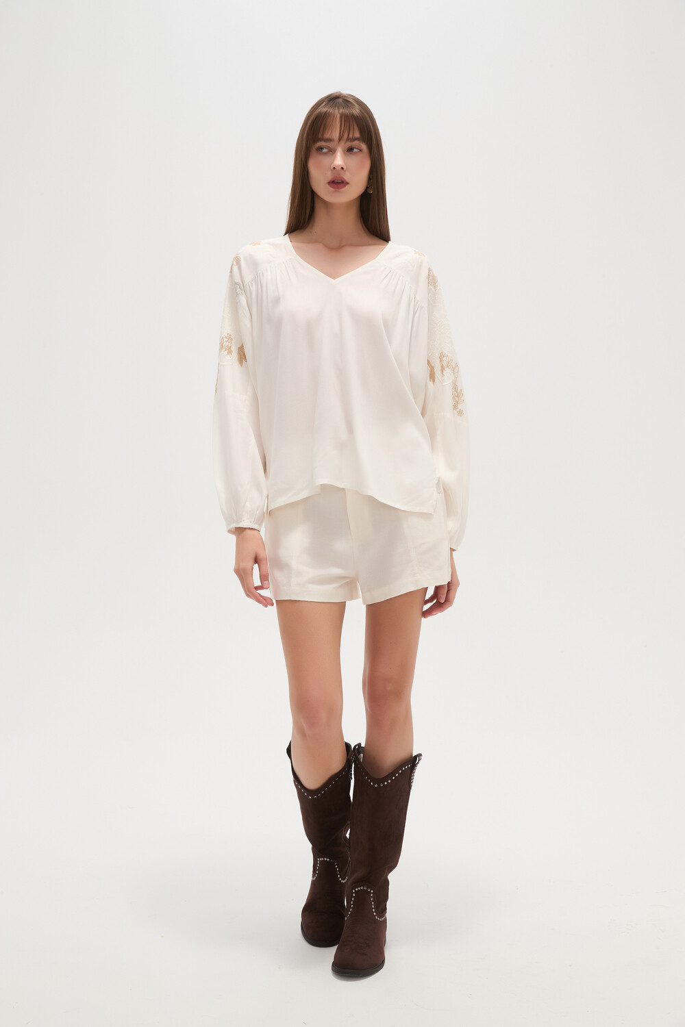 Blusa Cleo Marfil / Off White