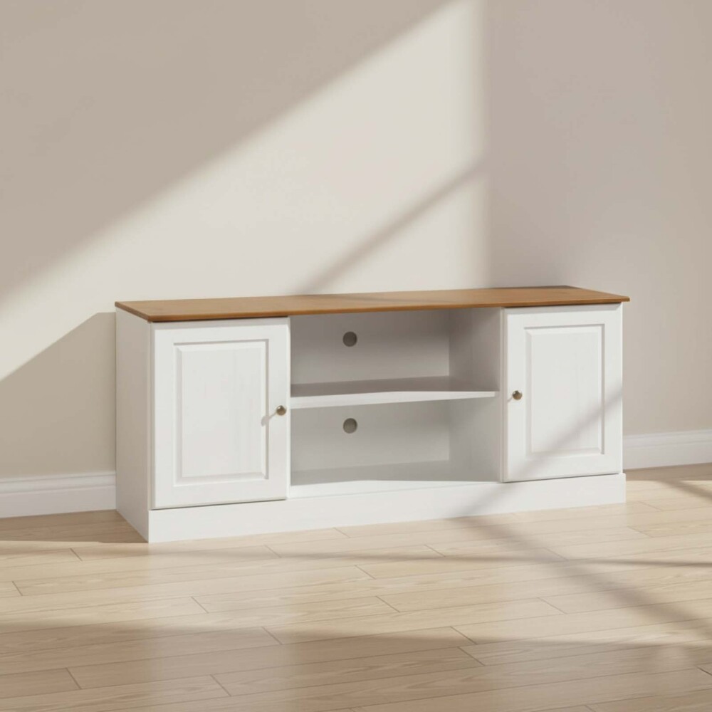 RACK DE LIVING MDF-Y-MADERA BLANCO AGATA BCO/NAT