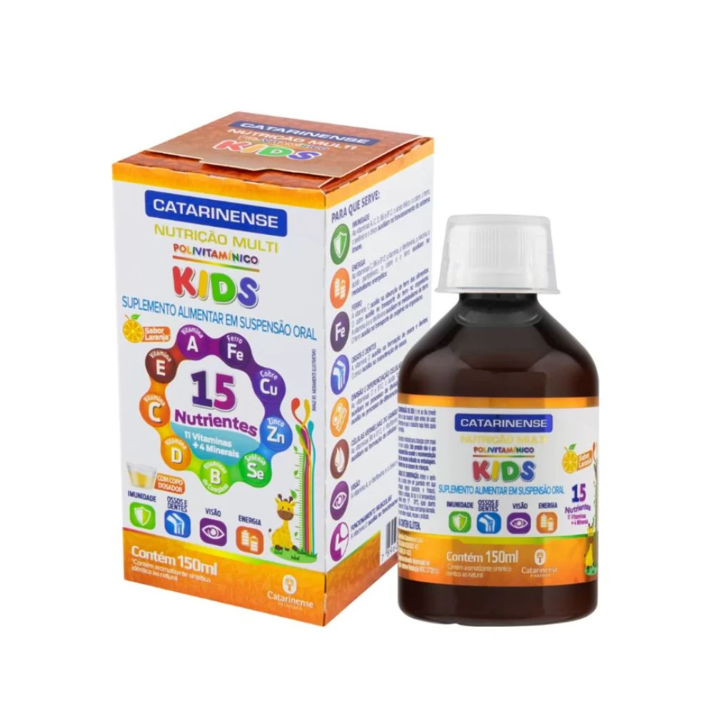 POLIVITAMINICO KIDS FR. X 150 ML.