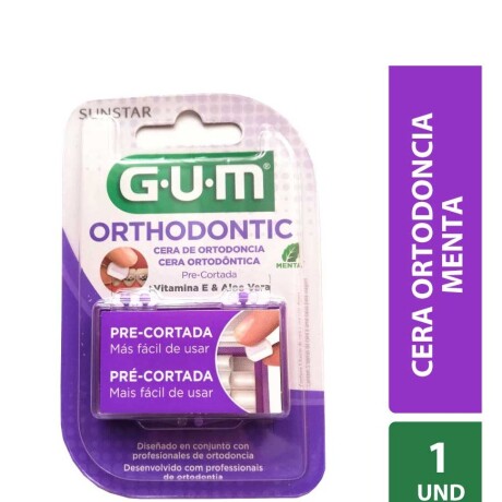 GUM CERA DE ORTODONCIA PRE-CORTADA 5 BARRAS SABOR MENTA GUM CERA DE ORTODONCIA PRE-CORTADA 5 BARRAS SABOR MENTA