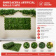 Enredadera artificial rollo 3 mts VERDE OSCURO