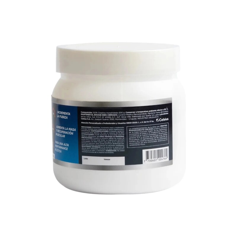 Creatina Celsius 400 Grs. Creatina Celsius 400 Grs.