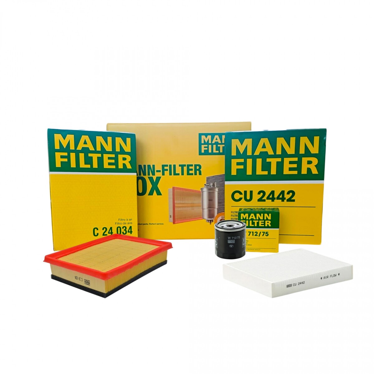 Kit Filtros Mann Chevrolet Onix/prisma 1.4 98cv / 1.0 78cv 