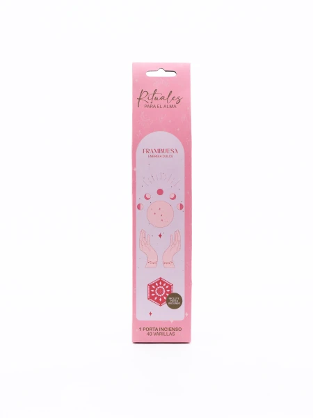 INCIENSOS STICK *40 - FRAMBUESA (144) ROSADO