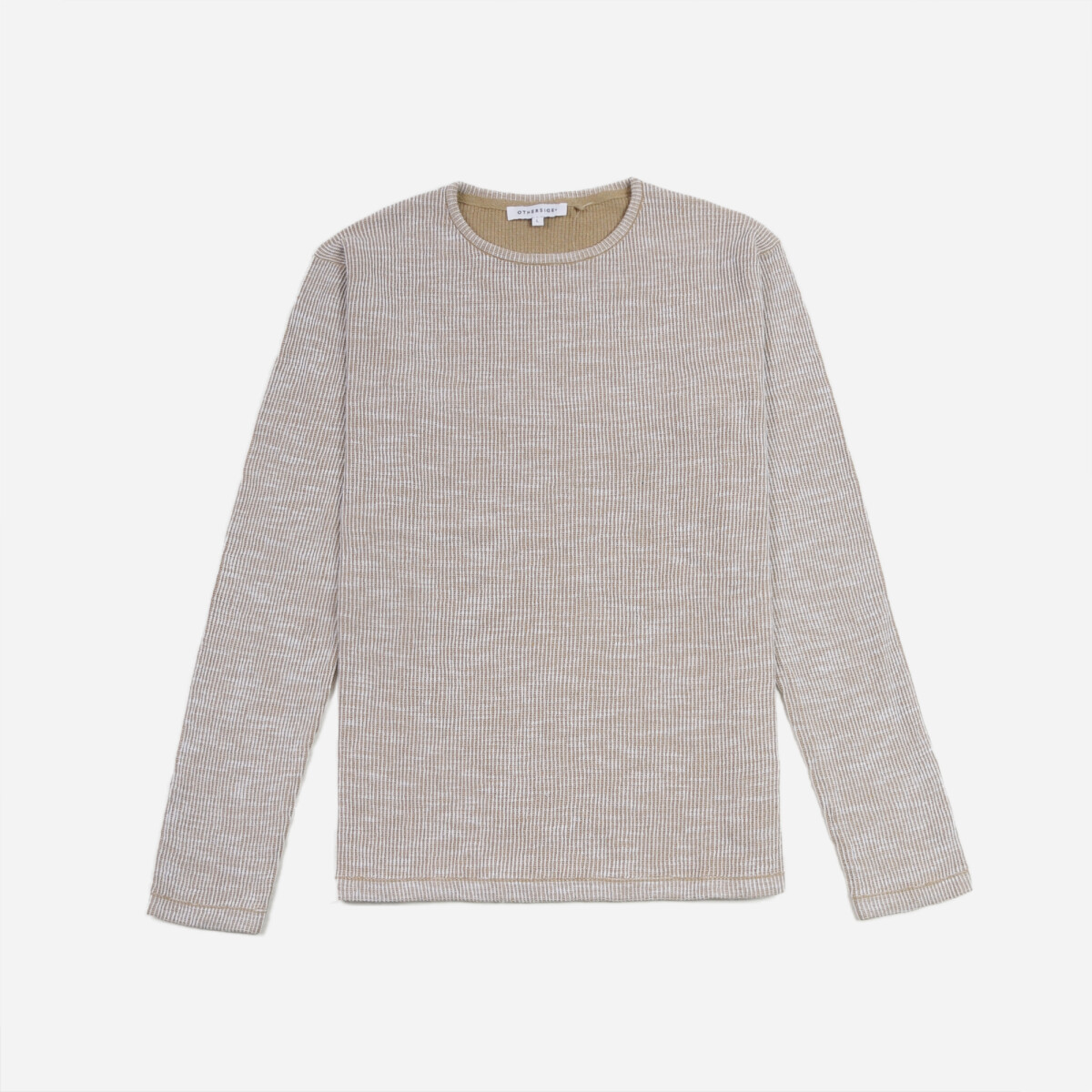 Sweater jaspeado - Hombre - BEIGE 