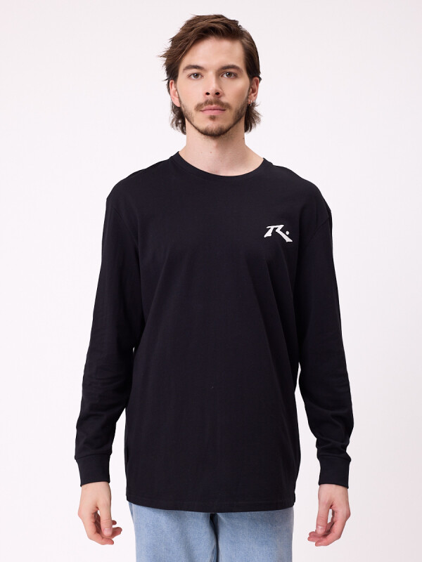 T-SHIRT M/L KANDAW26 RUSTY Negro