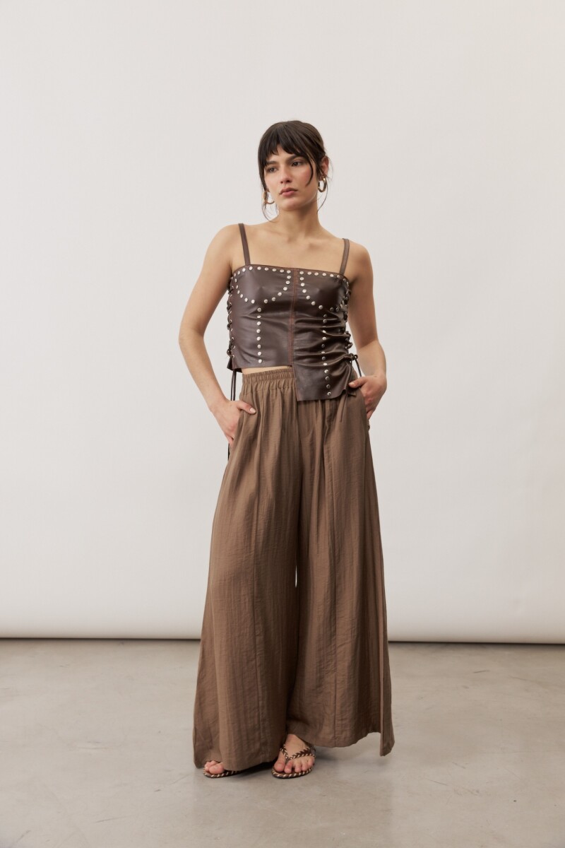 Pantalon Argila - MARRON 