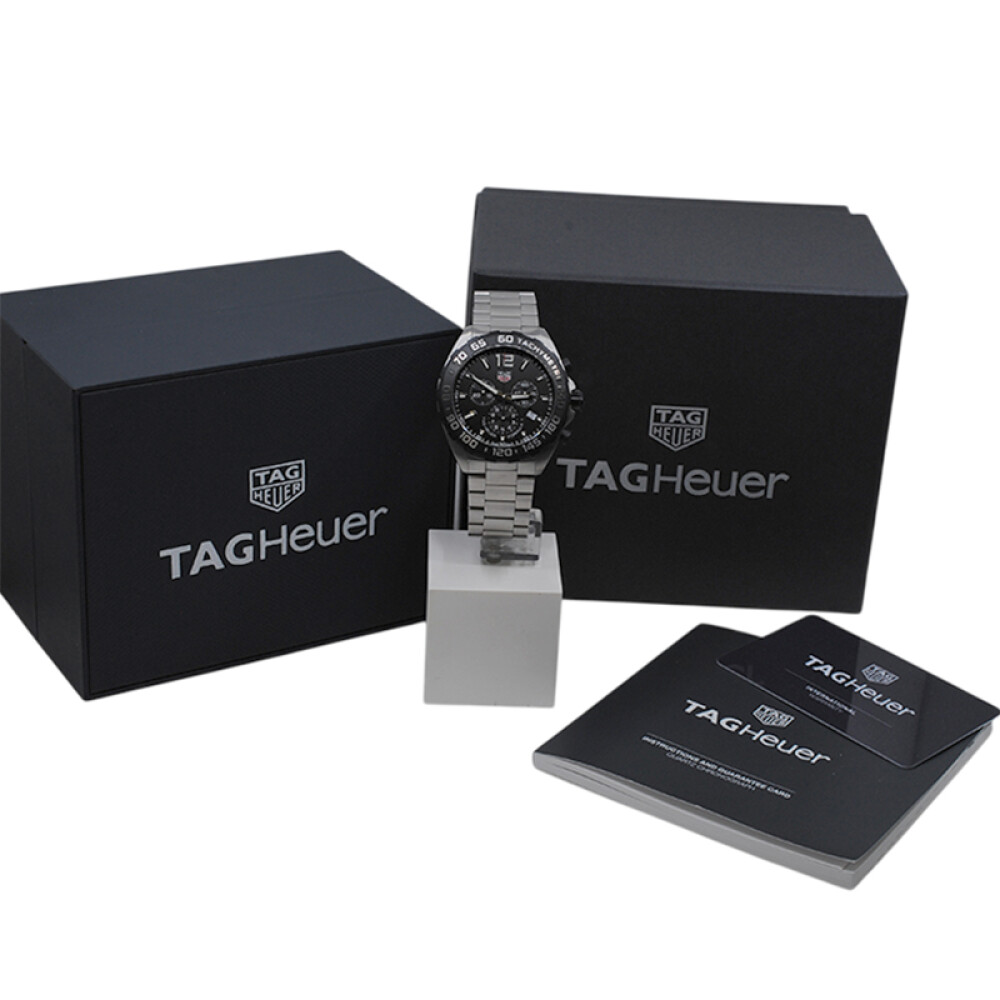 Tag Heuer Fórmula 1 Chronograph quartz CAZ1010 caja 43 mm año 2022 con estuche y papeles Tag Heuer Fórmula 1 Chronograph quartz CAZ1010 caja 43 mm año 2022 con estuche y papeles