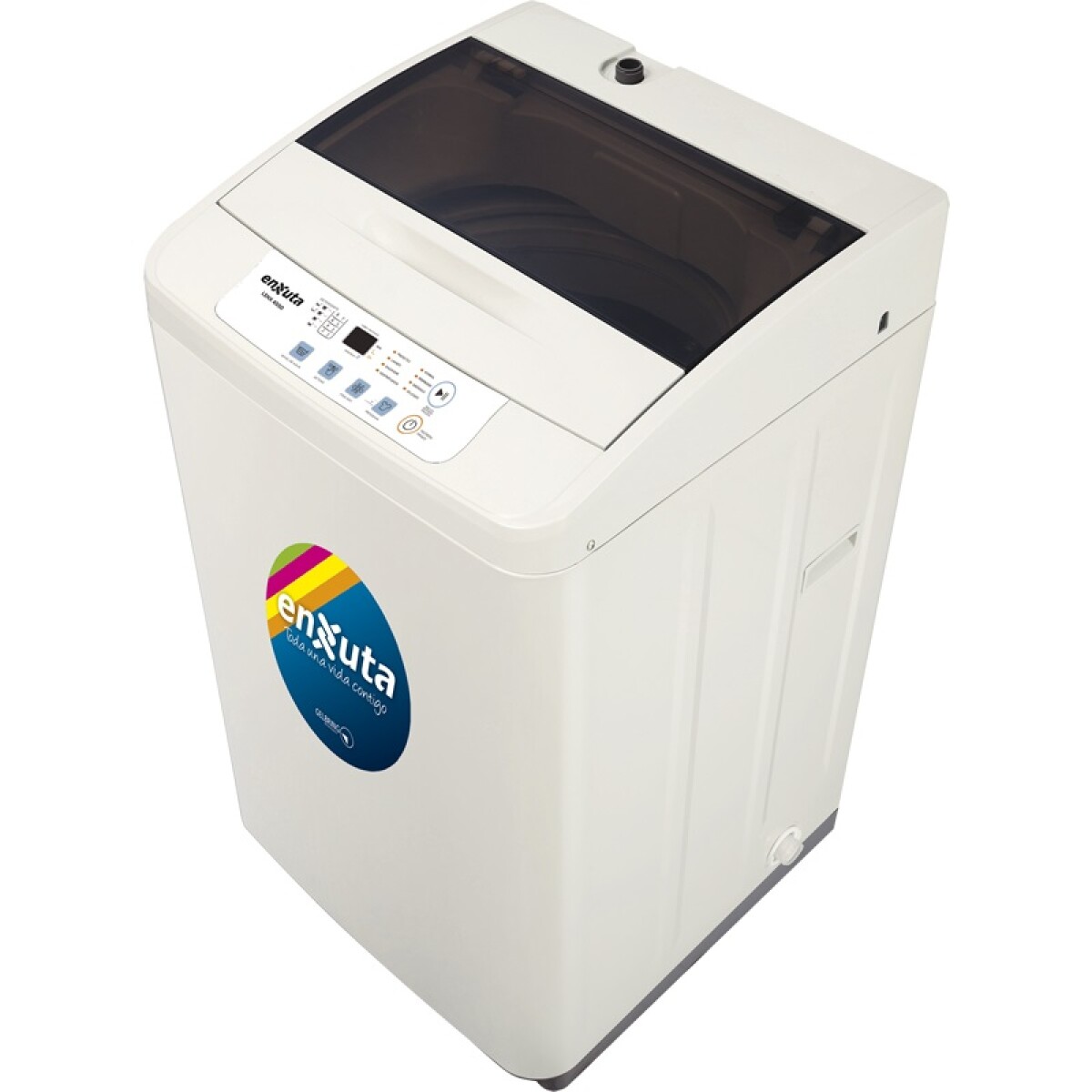 Lavarropas Automático ENXUTA LENX4550 Carga Superior Capacidad 5Kg 