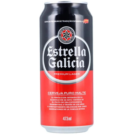 CERVEZA ESTRELLA DE GALICIA LATA 473ML CERVEZA ESTRELLA DE GALICIA LATA 473ML