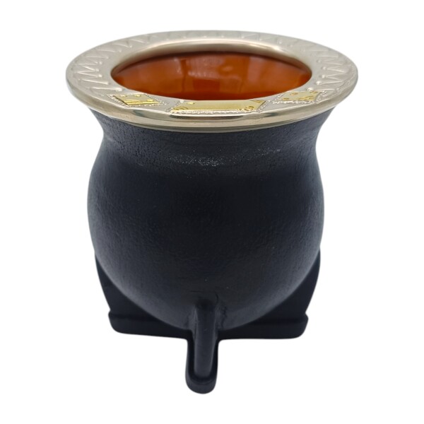 MATE CAMIONERO ALPACA Y BRONCE 40 - Adulto - Negro Negrouniforme