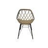 SILLA KAILA STEEL - COLOR FENDI SILLA KAILA STEEL - COLOR FENDI