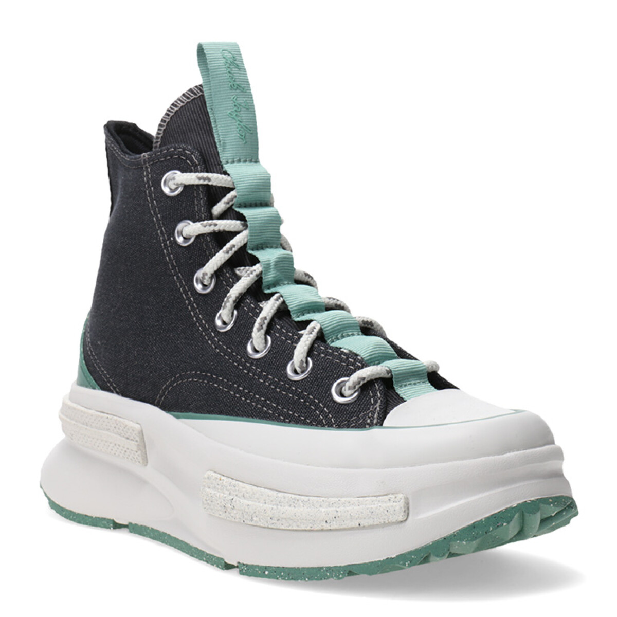 Championes de Mujer Converse Run Star Legacy CX - Negro - Verde Agua 