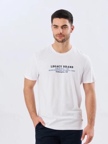 T-SHIRT LEGACY 6158 BLANCO