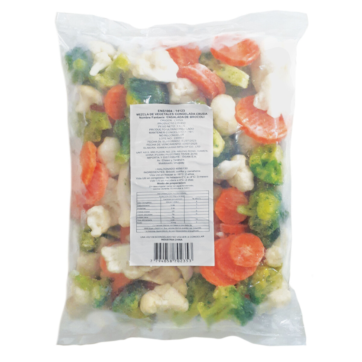 Ensalada brócoli mix 1 kg 