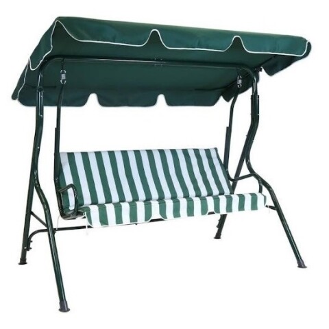 Sillón Hamaca Para Jardín Con Toldo En Caño Y Lona Sillón Hamaca Para Jardín Con Toldo En Caño Y Lona