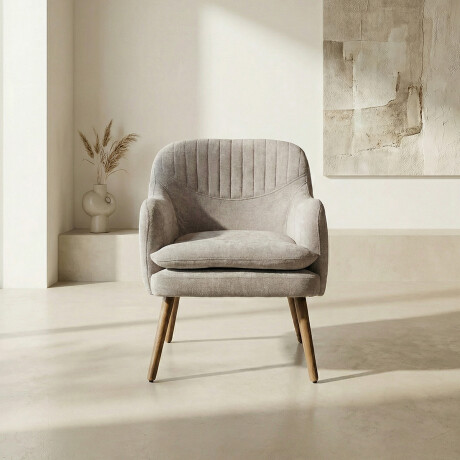 Butaca Melania - Tela Microfibra C51 (Castaño)