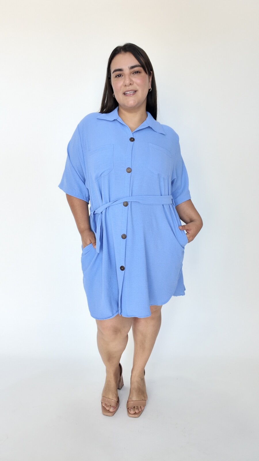 Vestido Mirlu Celeste