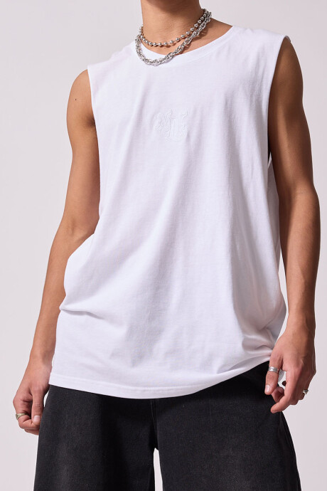 MUSCULOSA BARON DIXIE Blanco