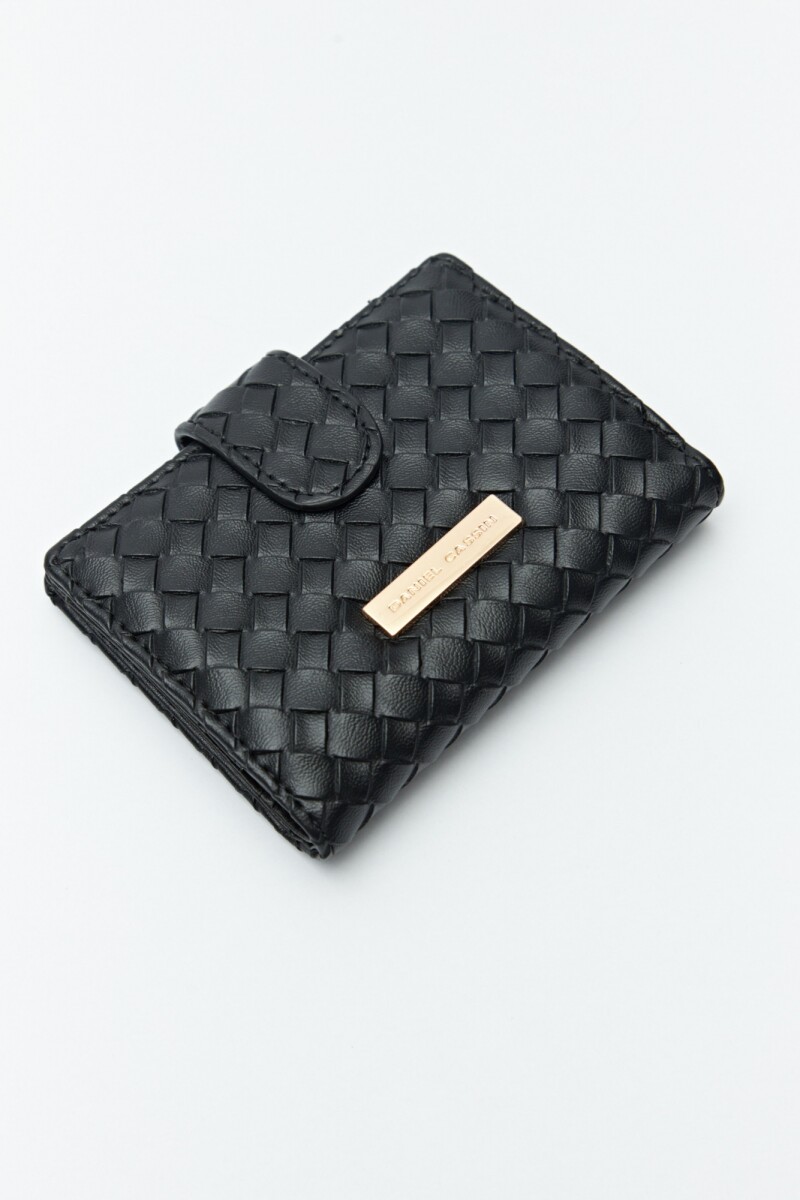 BILLETERA AMBOR - Negro 