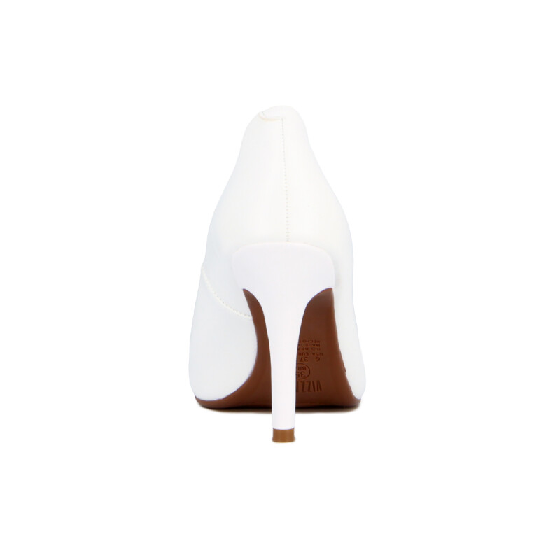 Zapato Vizzano Mujer Lxv Taco Alto Blanco