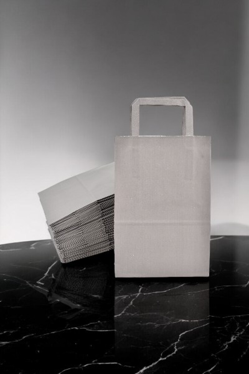 Pack x 50 - bolsa 14x08x20 cm - GRIS SOMBRA 