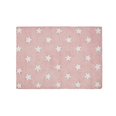 Alfombra lavable - Stars Rosa