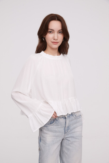 Blusa Baciro Marfil / Off White