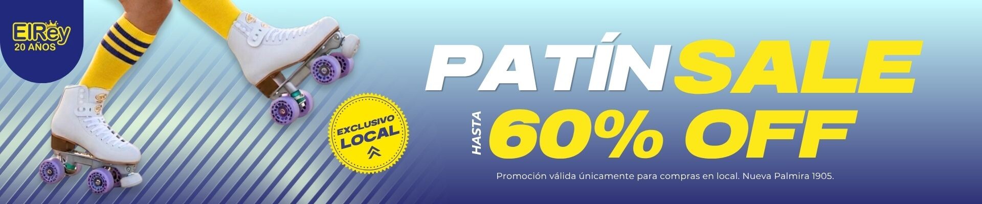 Promo en local - Patines