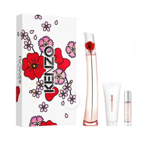 Cofre Kenzo Perfume Flower Ikebana EDP 75ml + Travel Sized 10ml + Body Lotion Cofre Kenzo Perfume Flower Ikebana EDP 75ml + Travel Sized 10ml + Body Lotion