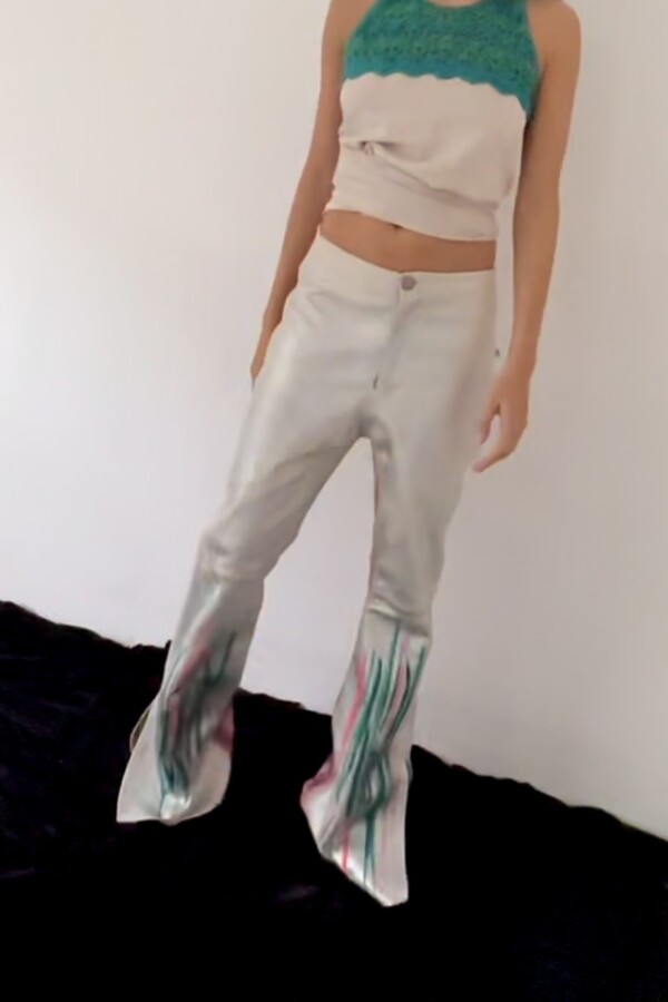 Formal Leather Pants by Cocó Hielo