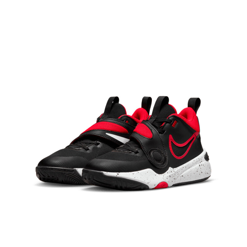 Zapatillas Team Hustle D 11 de Niño Negro