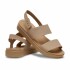 Sandalias Crocs Brooklyn Backstrap Low Low W Mujer Cashew